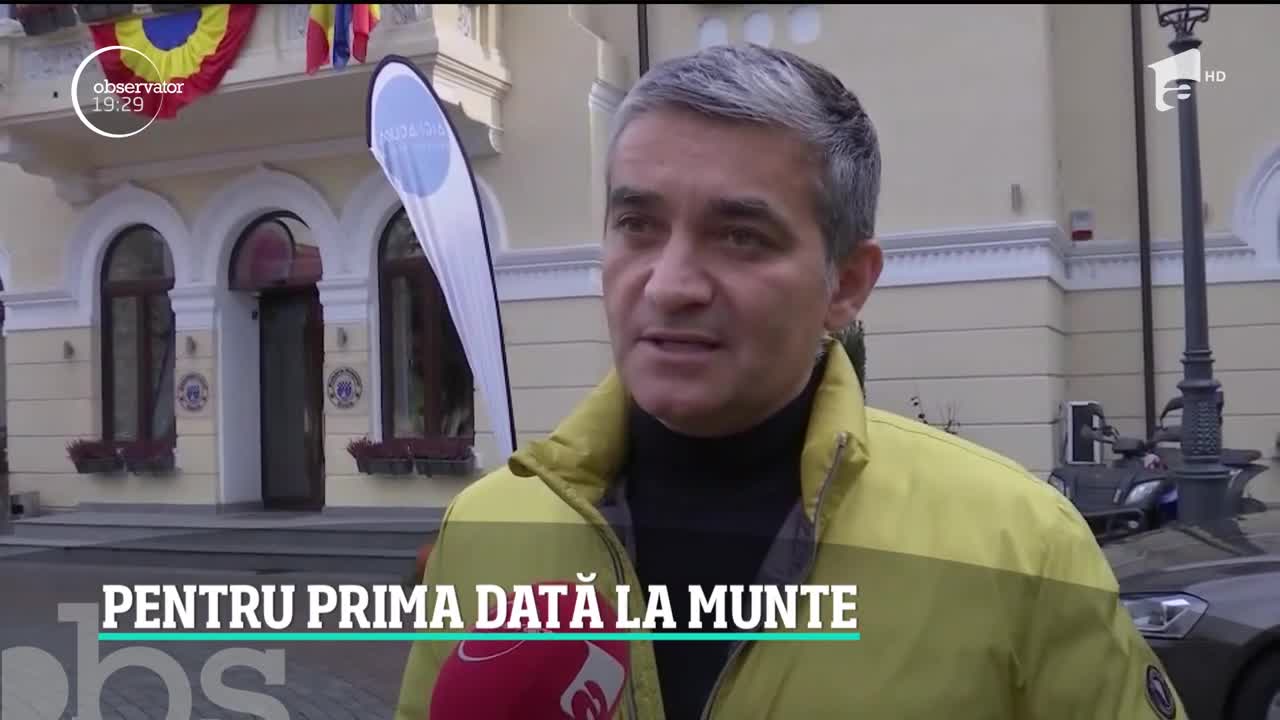 Sute de copii sărmani pentru prima dată la munte. Cine le-a făcut acest cadou