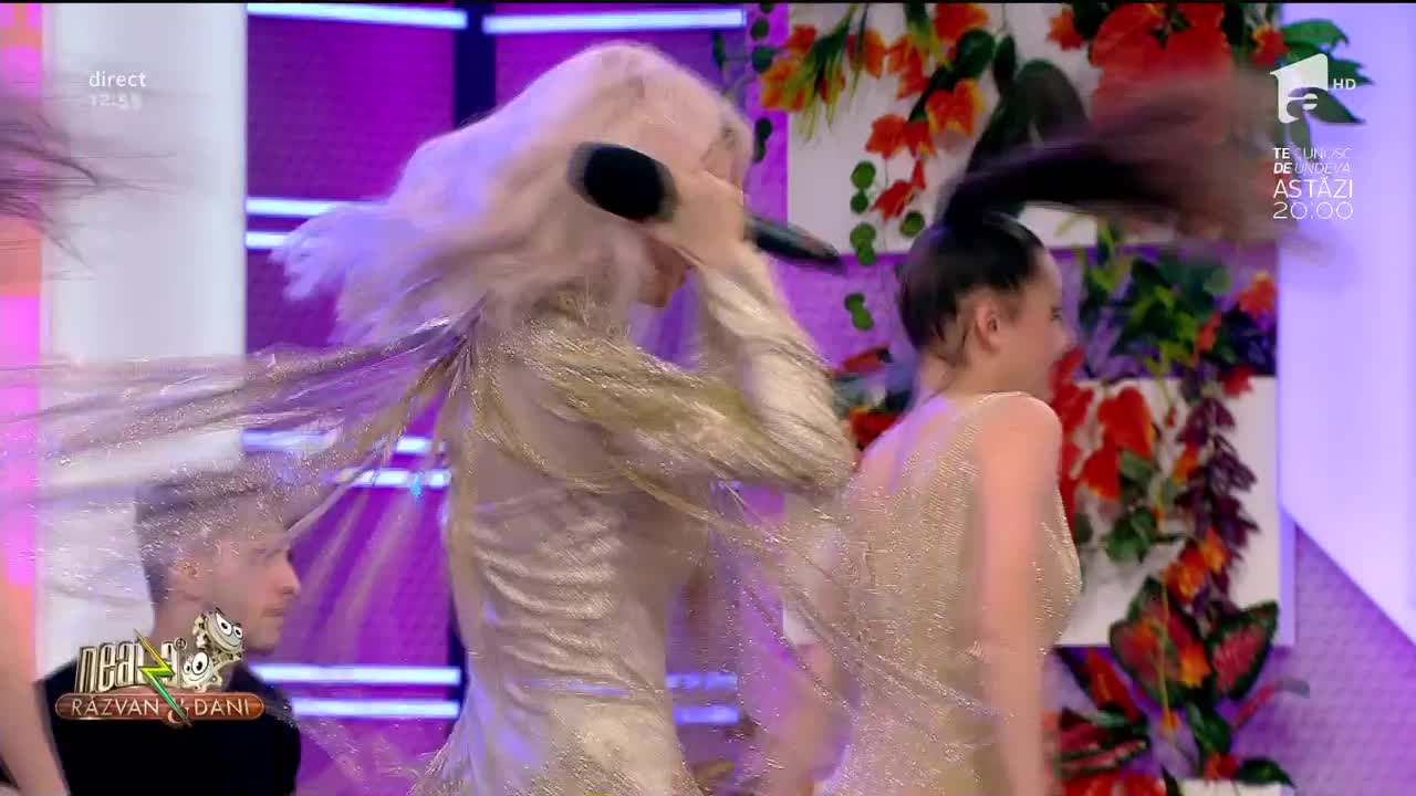 Neatza cu Răzvan şi Dani. Andreea Bălan c&acirc;ntă un colaj muzical de excepție