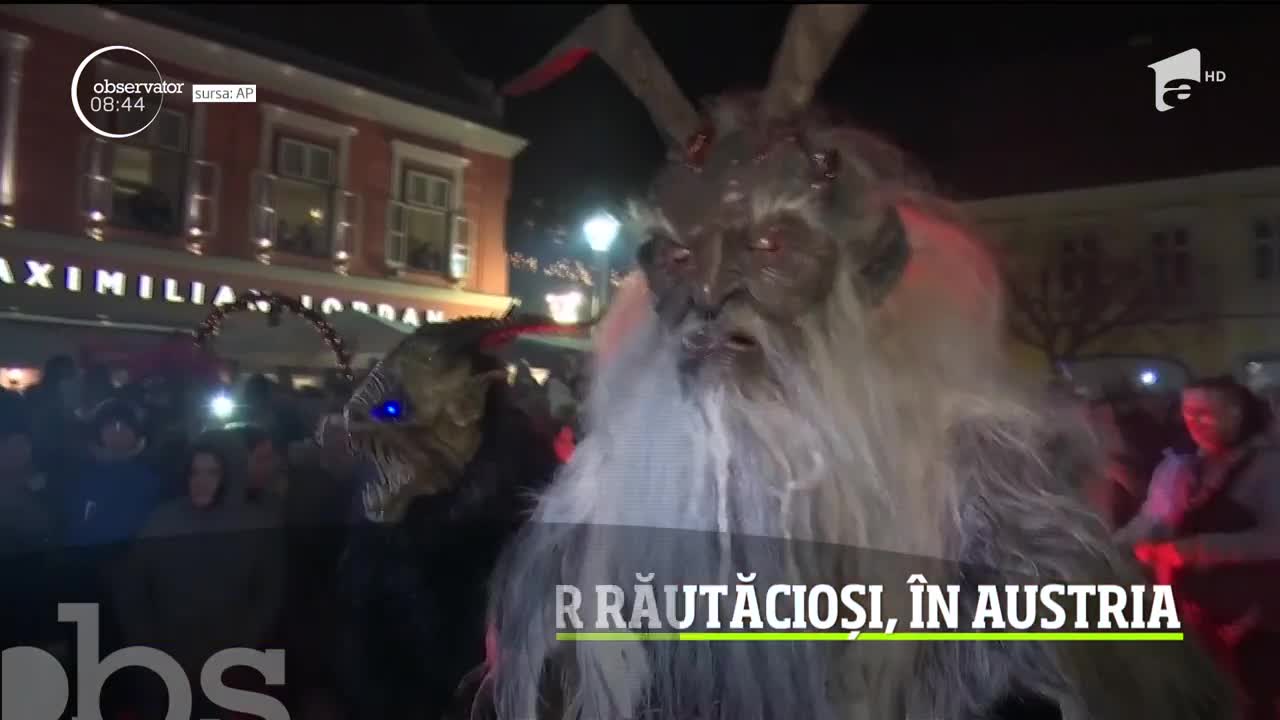 Parada demonilor răutăcioși, &icirc;n Austria
