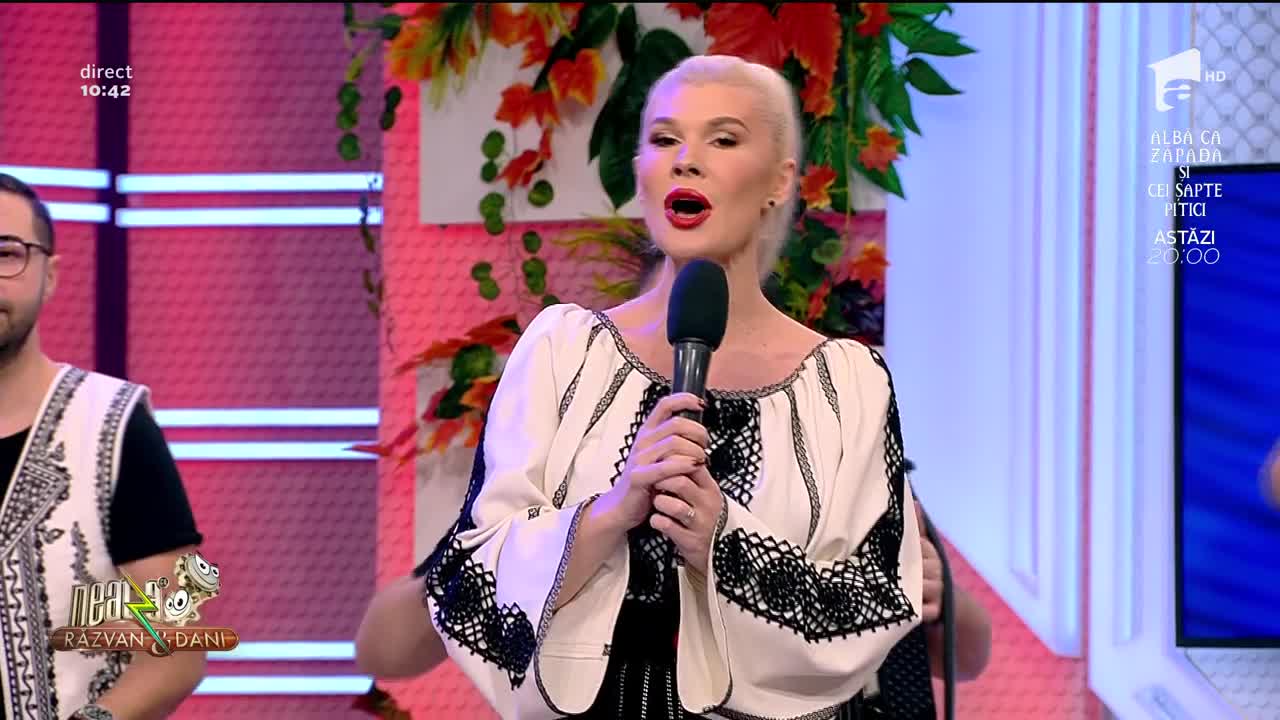 Neatza cu Răzvan și Dani. Diana Matei & Taraful Cleante c&acirc;ntă melodia Rom&acirc;ne, suflet frumos