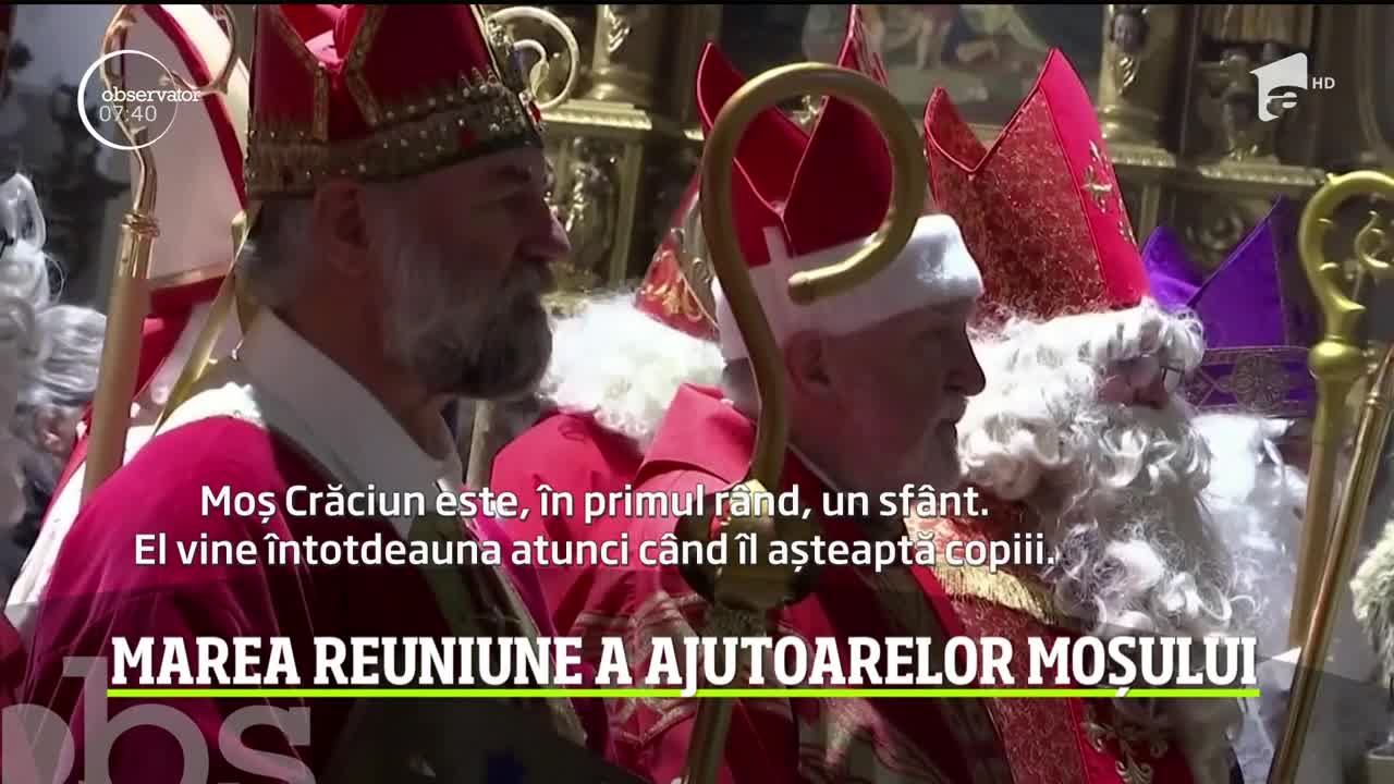 Marea reuniune a ajutoarelor lui Moș Crăciun, &icirc;ntr-un orăşel din Bavaria