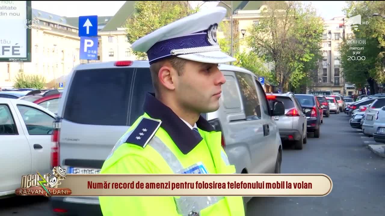 Neatza cu Răzvan și Dani. Rom&acirc;nii, printre cei mai indisciplinați șoferi &icirc;n trafic. Număr record de amenzi pentru folosirea telefonului la volan