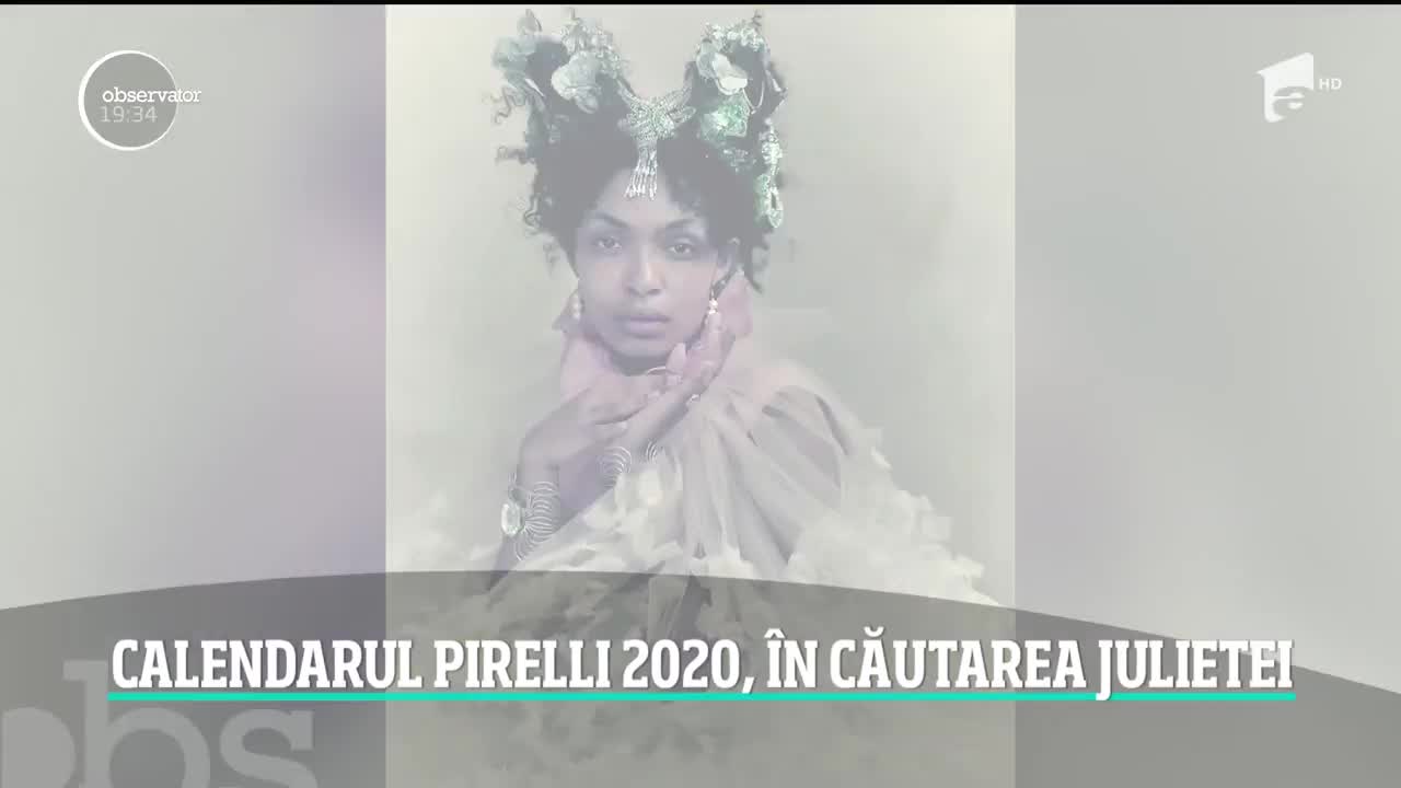 Cel mai nou calendar Pirelli