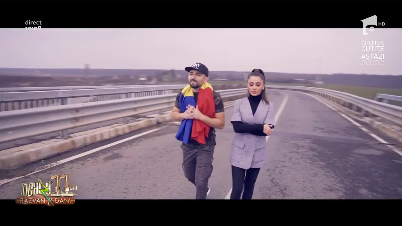 Neatza cu Răzvan și Dani. Poe și Laura Țoc c&acirc;ntă piesa E țara ta, copile!