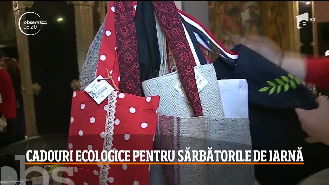Cadouri ecologice pentru sărbătorile de iarnă