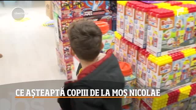 Ce &icirc;şi doresc copiii cel mai mult de la Moș Nicolae
