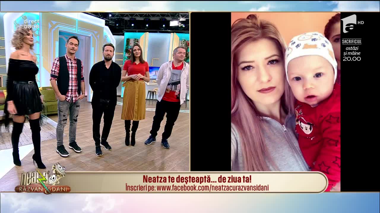Neatza cu Răzvan și Dani te deşteaptă... de ziua ta! La mulți ani, Ligia!