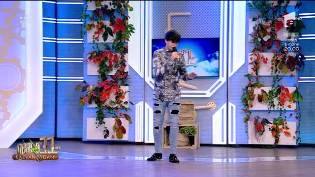 Neatza cu Răzvan și Dani. Eden Loren c&acirc;ntă piesa Il mare calmo della sera