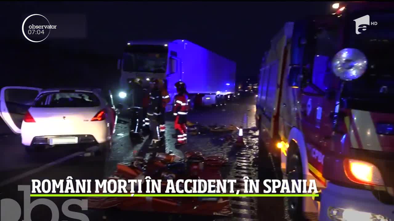 Accident tragic &icirc;n Spania! Doi rom&acirc;ni, tată şi fiu, au murit după ce două maşini s-au ciocnit violent pe o şosea din estul peninsulei