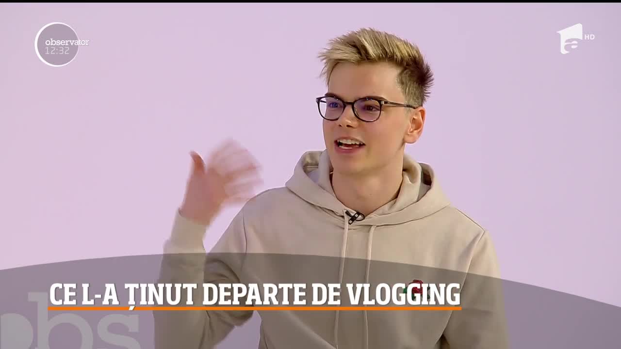 Maximilian Ioan, vloggerul care s-a redescoperit și a revenit &icirc;n forță pe Youtube. Ce planuri de viitor are!