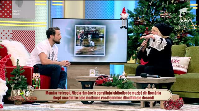 Neatza cu Răzvan și Dani. Nicola c&acirc;ntă piesa Iarna