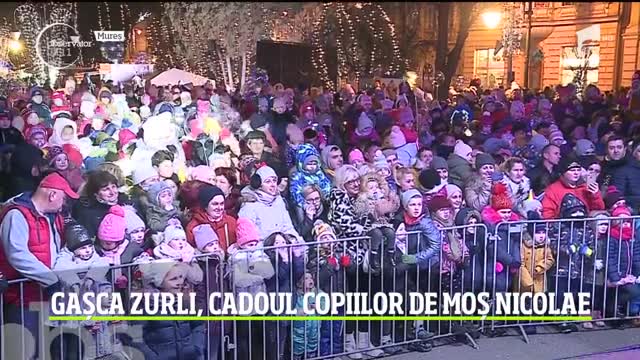 De Moș Nicolae, milioane de lumini s-au aprins &icirc;n toată țara