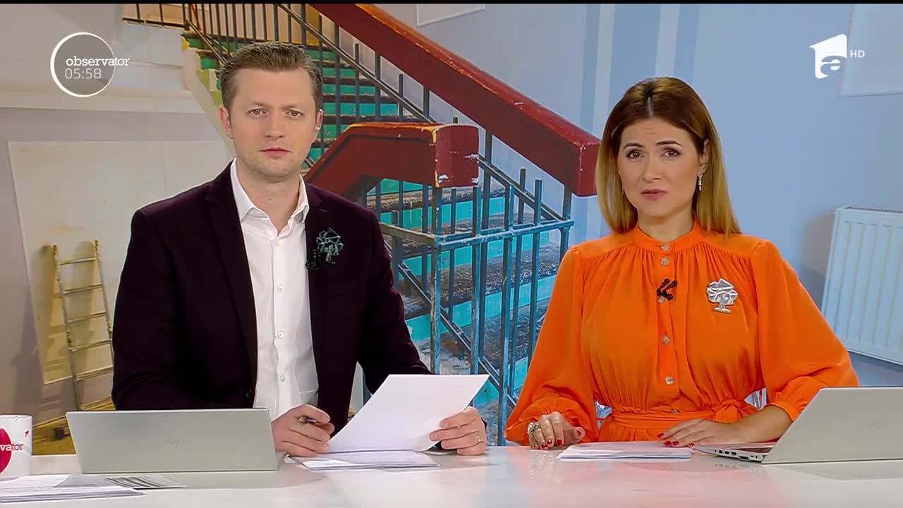 Un bunic şi nepotul lui de trei ani s-au păbuşit &icirc;n gol, de la etajul doi, &icirc;n Bistriţa