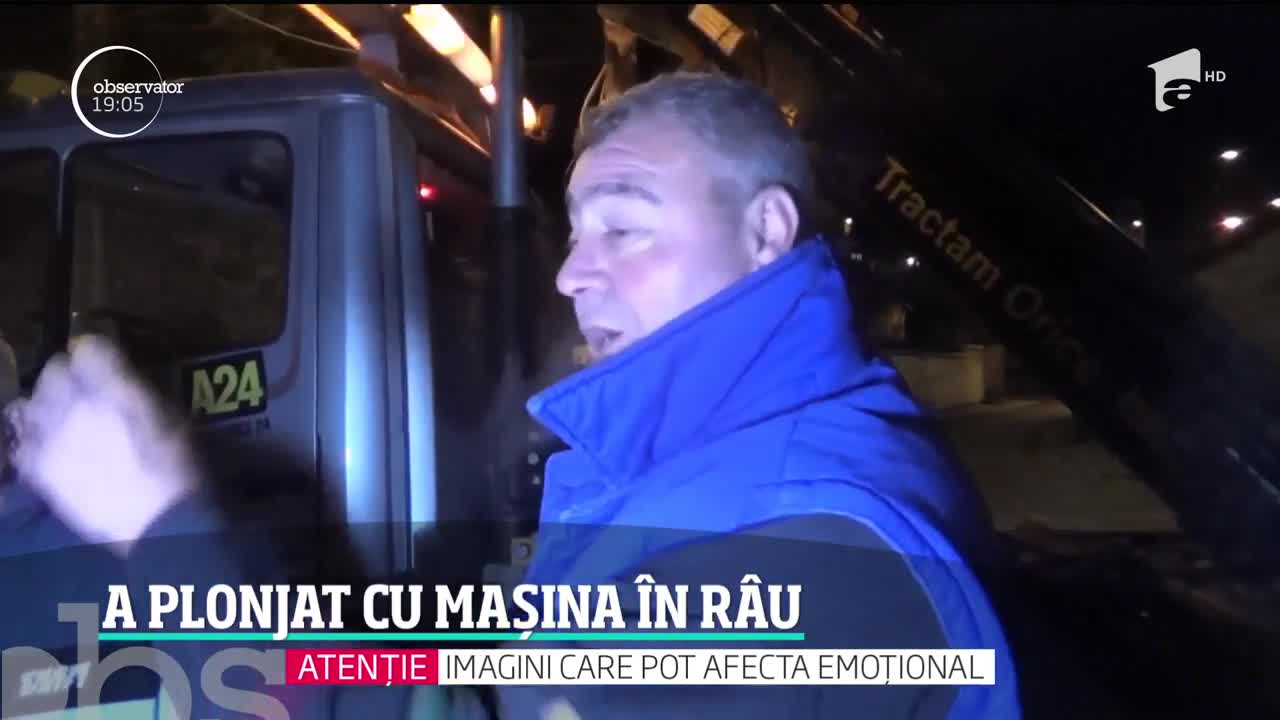 Şoferul maşinii care a plonjat &icirc;n albia r&acirc;ului B&acirc;rzava consumase substanţe interzise