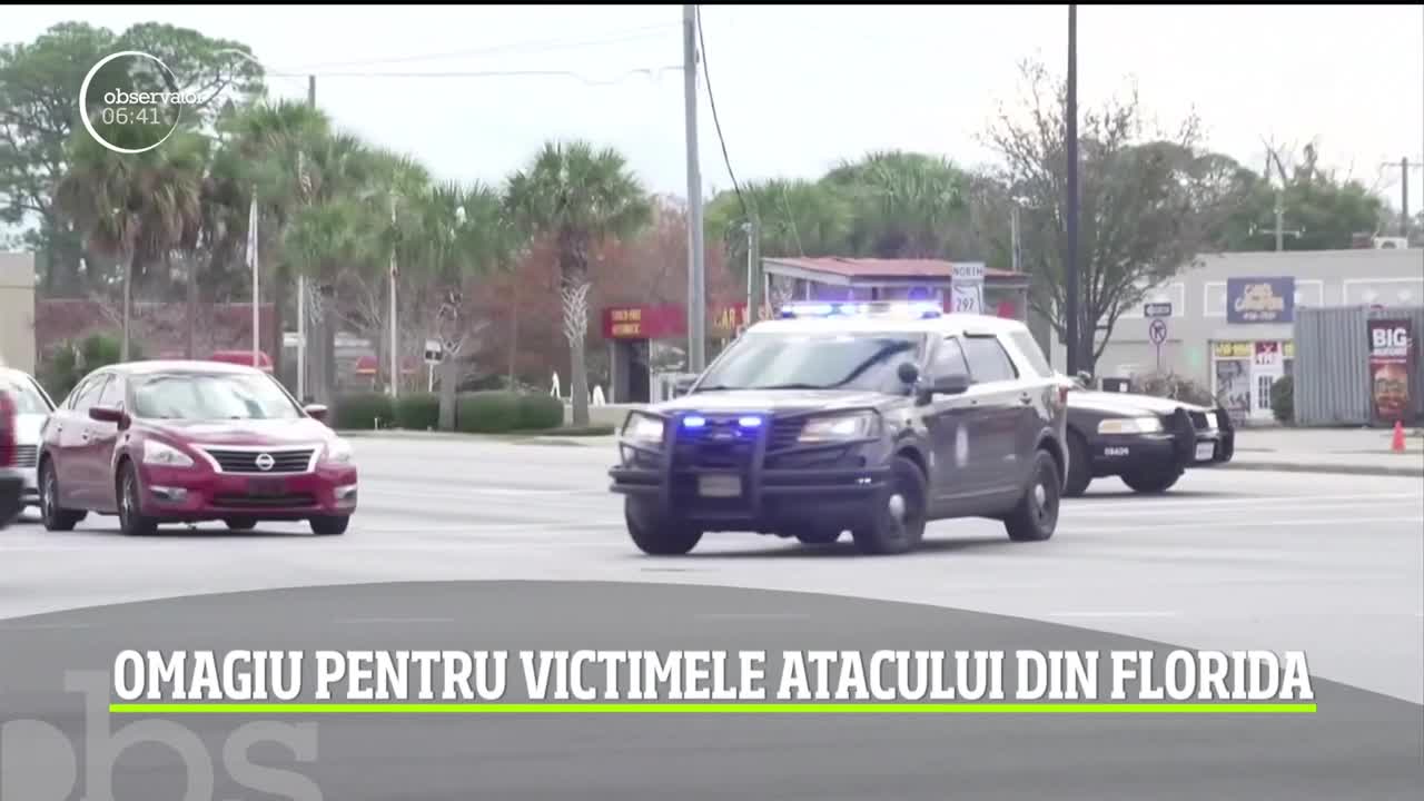 Omagiu pentru victimele atacului din Florida