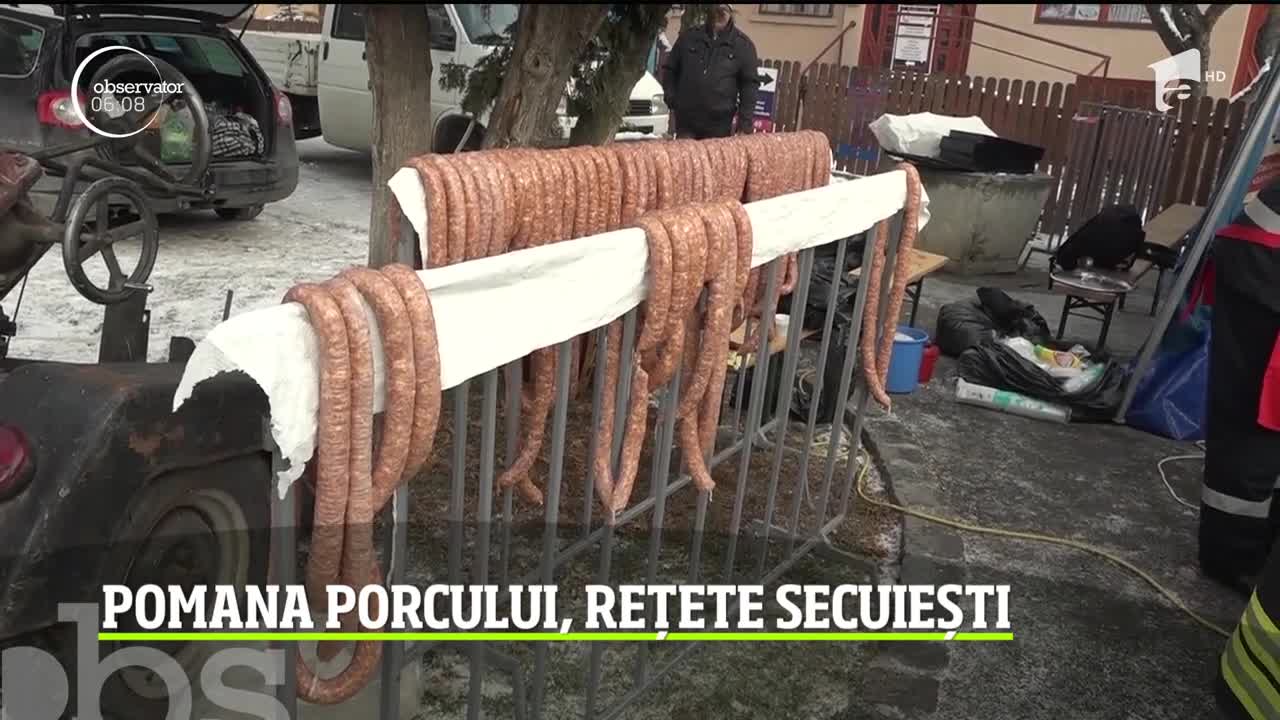 50 de echipe de bucătari s-au &icirc;ntrecut &icirc;n preparate tradiţionale pe bază de carne de porc