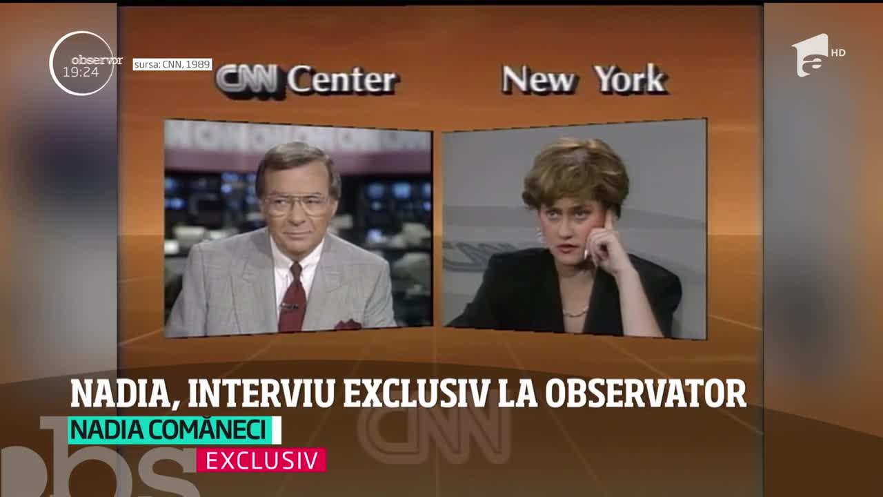 Nadia Comăneci, interviu exclusiv la Observator