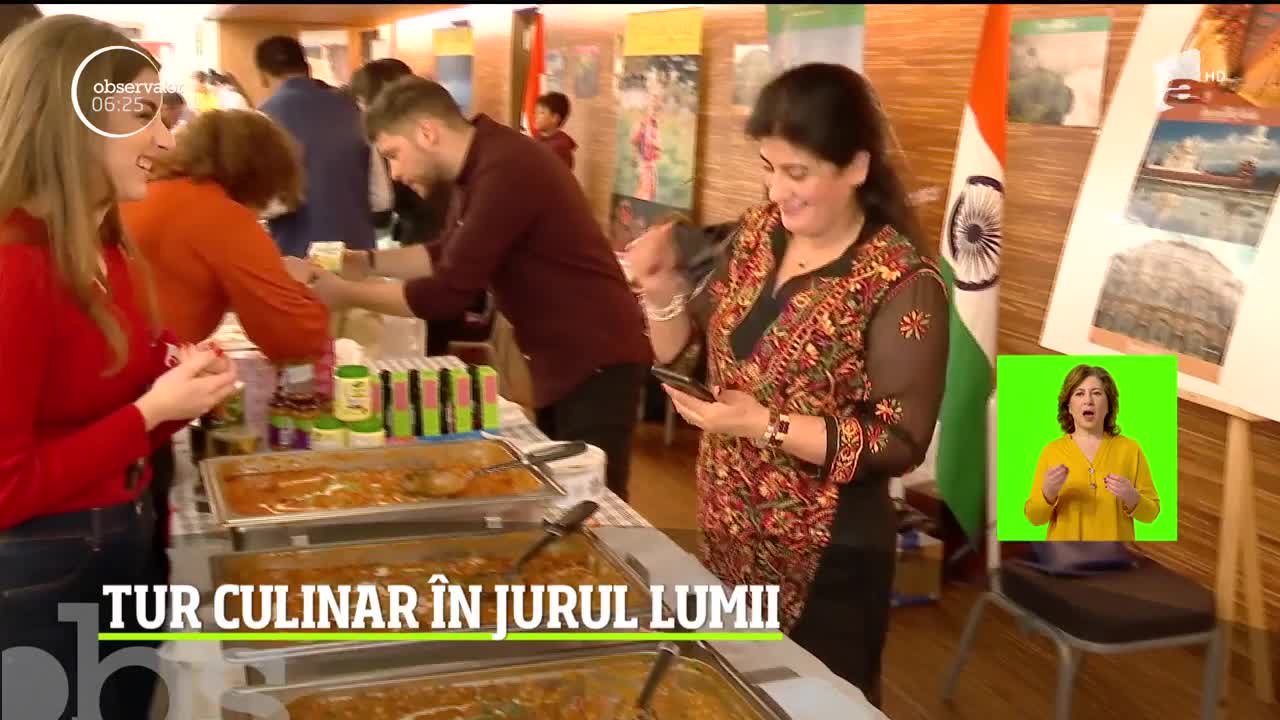 Tur culinar &icirc;n jurul lumii, la t&acirc;rgul de Crăciun care reuneşte la Bucureşti simboluri şi tradiţii din 50 de ţări
