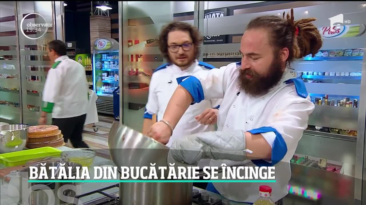 Bătălia de la Chefi la cuțite se &icirc;ncinge. Concurenții trebuie să facă salată