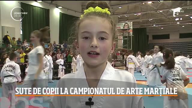 Sute de copii la Campionatul de Arte Marțiale de la T&acirc;rgu Mureş