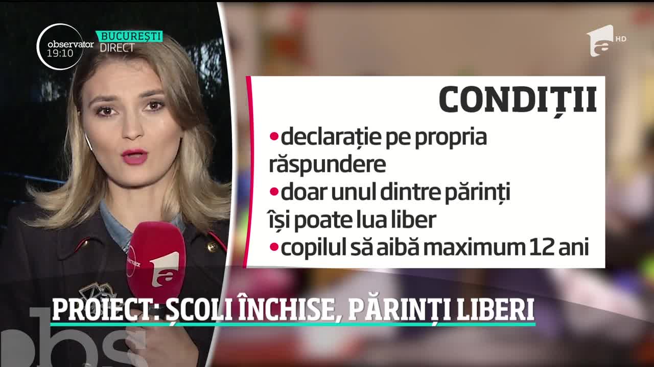 Vremea rea ar putea aduce zilele libere pentru milioane de rom&acirc;ni. C&acirc;nd se &icirc;nchid şcolile, elevii trebuie să fie supravegheaţi acasă