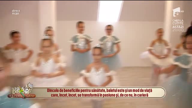 Cele mai simpatice minibalerine, demonstrație de talent, &icirc;n direct, la Neatza cu Răzvan și Dani