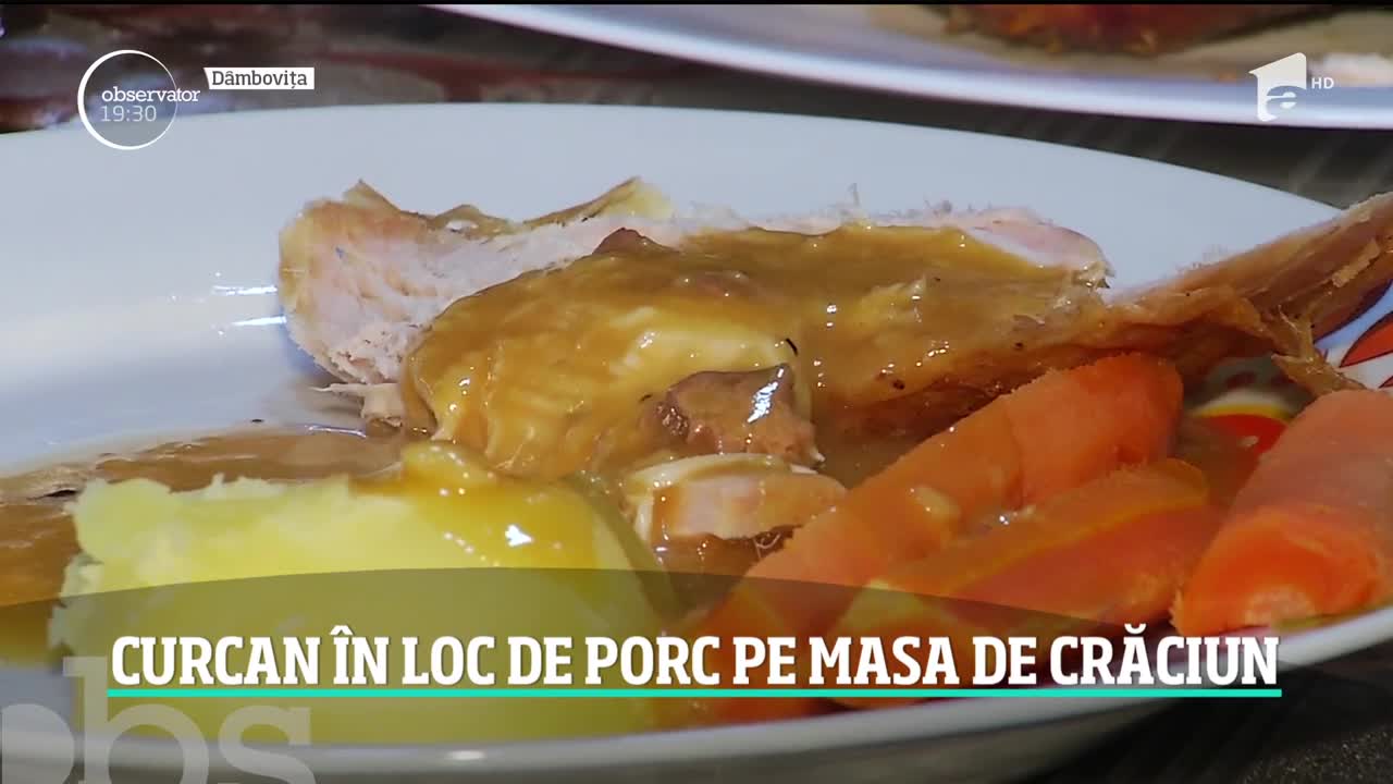 Carne de porc sau de curcan? Este &icirc;ntrebarea pe care şi-o pun tot mai mulţi rom&acirc;ni &icirc;n prag de sărbători
