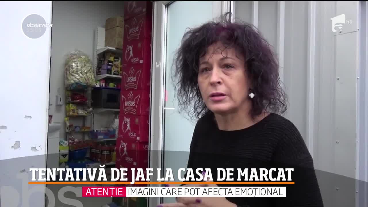 T&acirc;nără de 18 ani, v&acirc;nzătoare la un magazin alimentar din Bistriţa, atacată cu un cuţit de un individ care voia să jefuiască casa de marcat