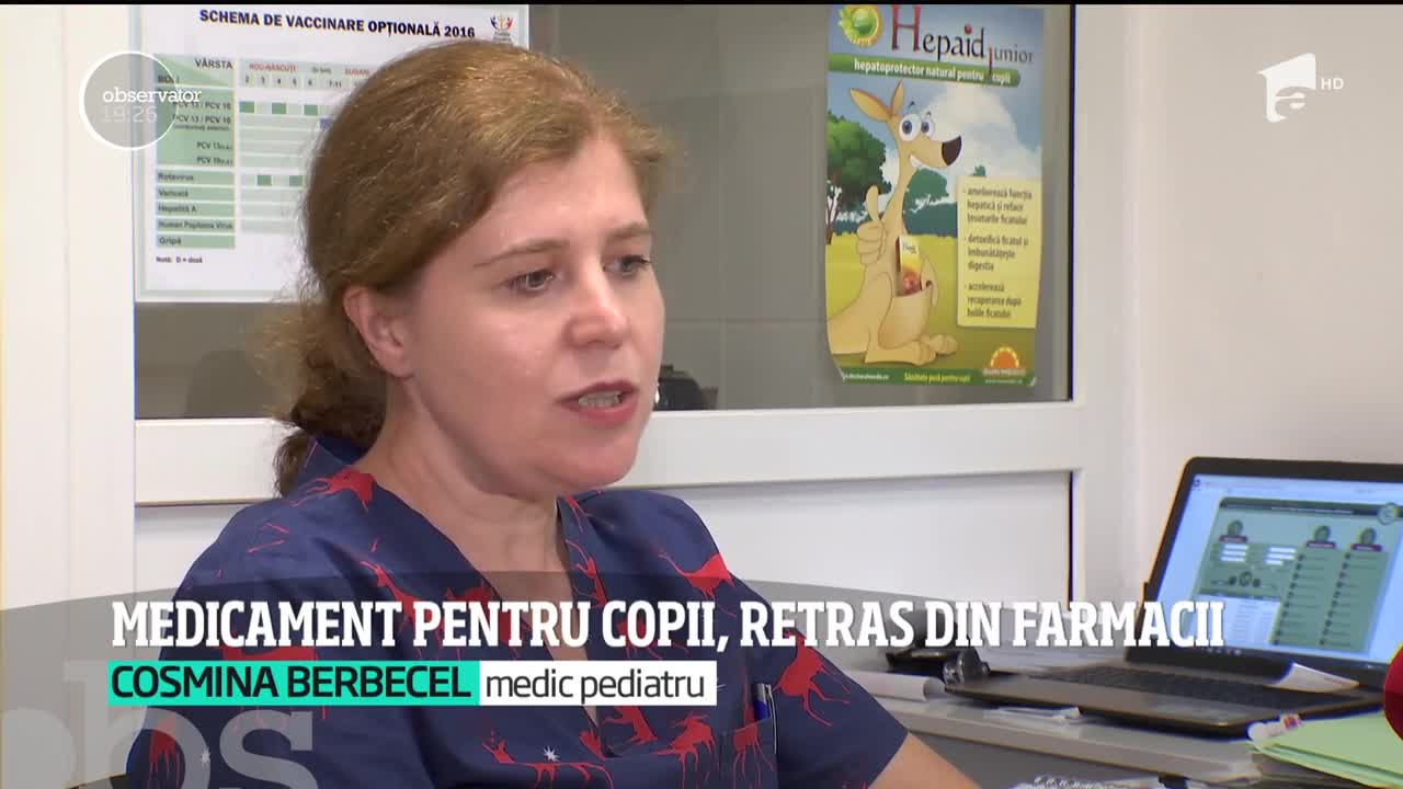 Medicament pentru copii, retras din farmacii, după ce corpuri metalice ar fi ajuns &icirc;n flacoane