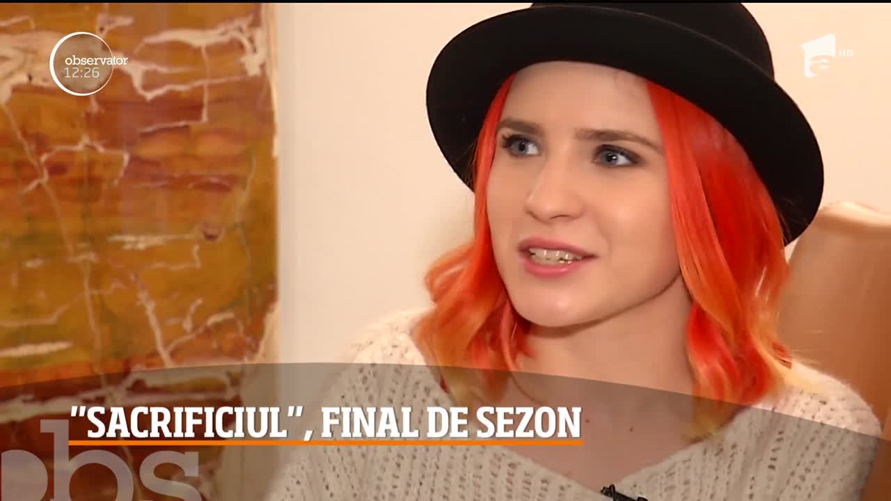 &bdquo;Sacrificiul&rdquo;, la final de sezon. Cristina Ciobănaşu, dezvăluiri despre ultimul episod din cel mai iubit serial