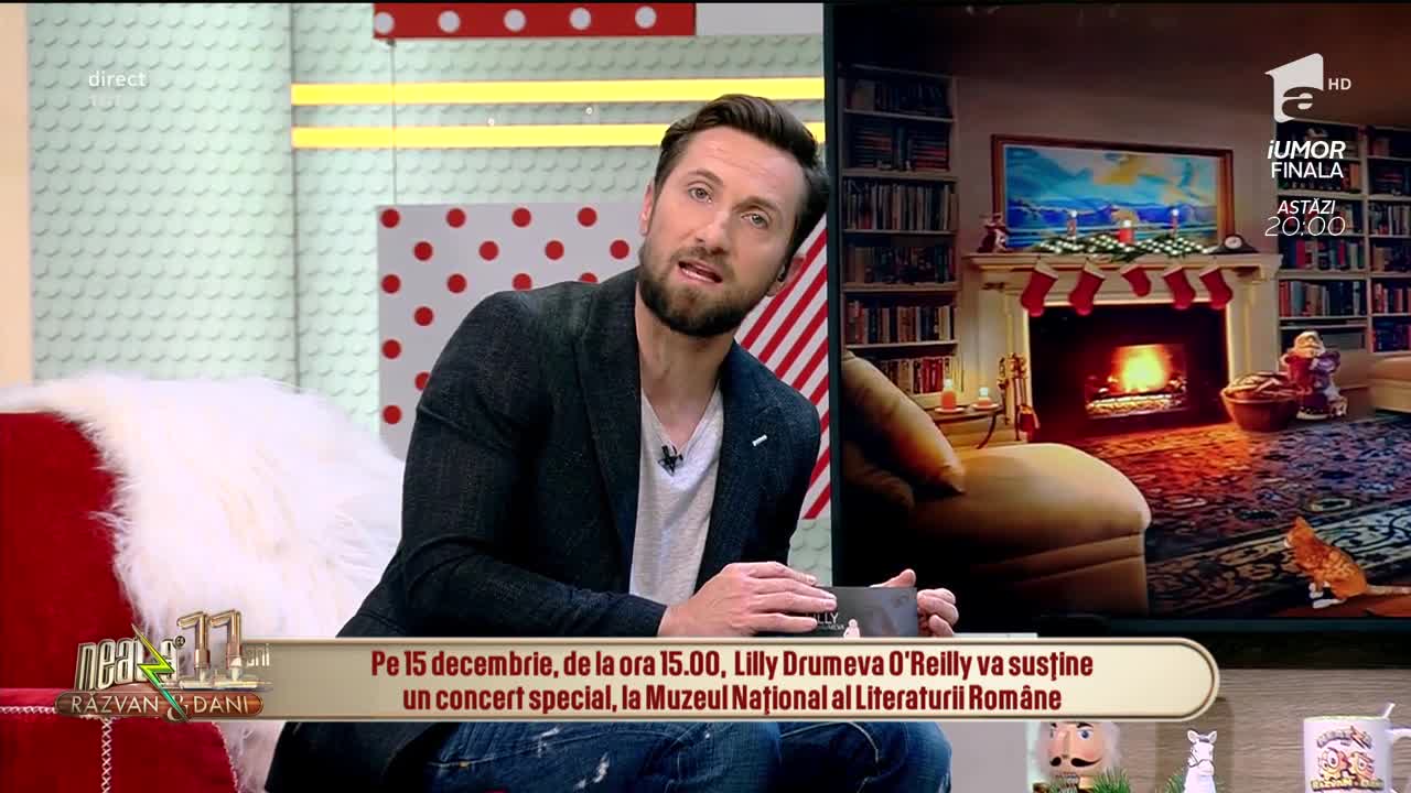 Lilly Drumeva c&acirc;ntă, la Neatza cu Răzvan și Dani, melodia "A Walk &icirc;n the Irish Rain"