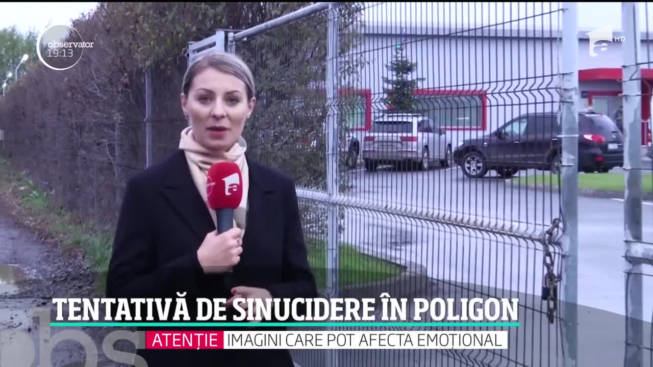 Tentativă de sinucidere &icirc;ntr-un poligon din Constanţa