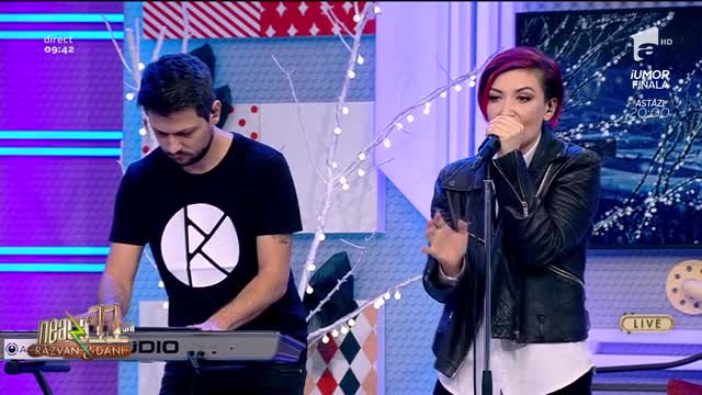 Neatza cu Răzvan și Dani. Rockabella feat. Doru Trascău c&acirc;ntă live piesa Steagul Alb