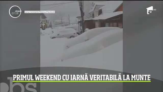Iarna şi-a intrat &icirc;n drepturi. Iubitorii sporturilor de iarnă deja schiază pe nouă p&acirc;rtii din ţară