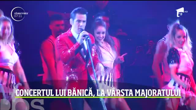 Concertul lui Ștefan Bănică, la v&acirc;rsta majoratului