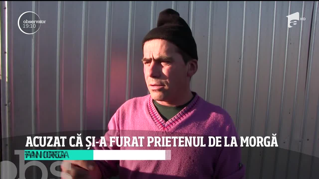 Un bărbat din Huşi, acuzat că ar fi furat de la morgă trupul ne&icirc;nsufleţit al unui prieten din copilărie