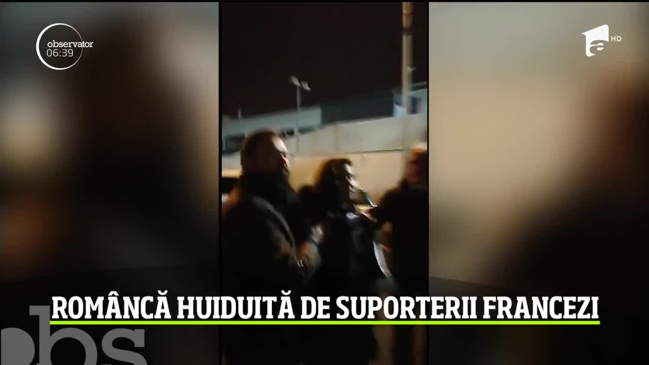 Roxana Mărăcineanu, ministrul francez al Sporturilor, huiduită de suporterii francezi