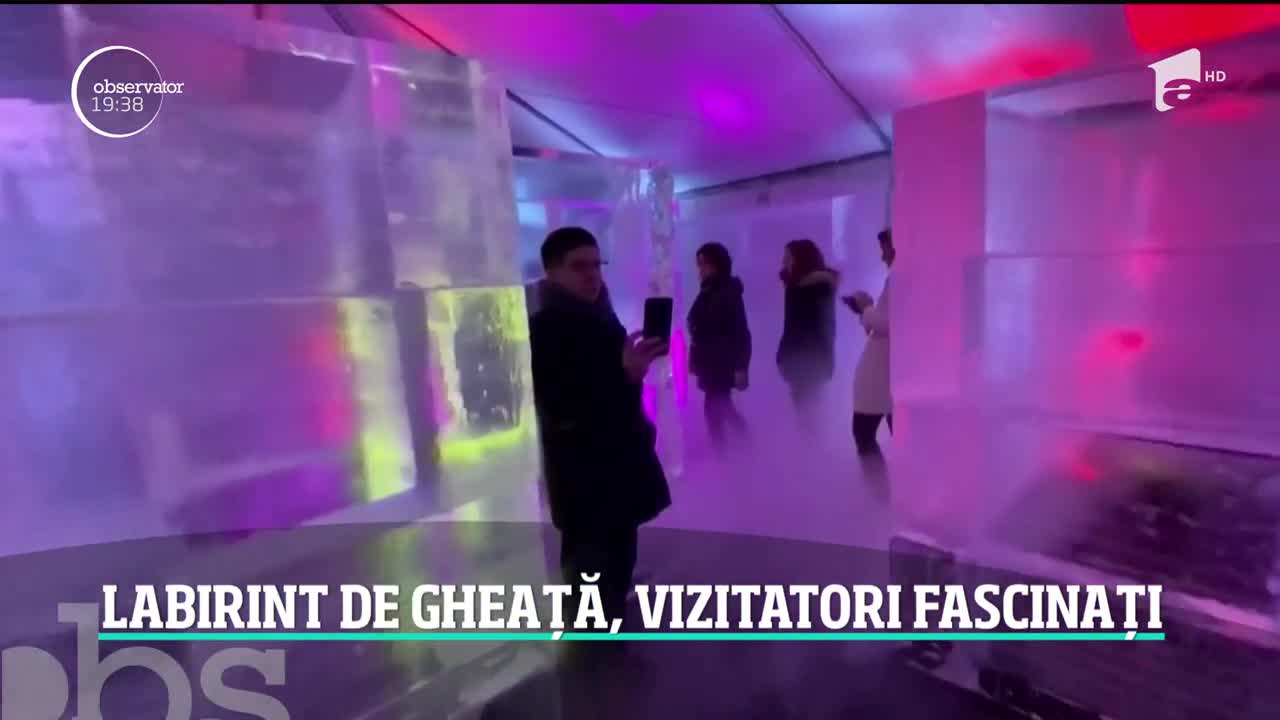 Labirint de gheață, &icirc;n centrul oraşului Washington