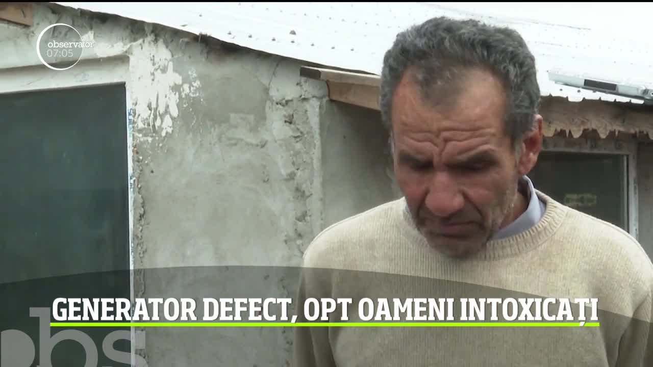 &Icirc;n Ialomiţa, opt oameni, au ajuns la spital după ce au inhalat o noapte &icirc;ntreagă monoxid de carbon