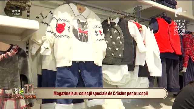 Neatza cu Răzvan și Dani. Hainele de Crăciun pentru copii. Coleție specială pentru sărbători