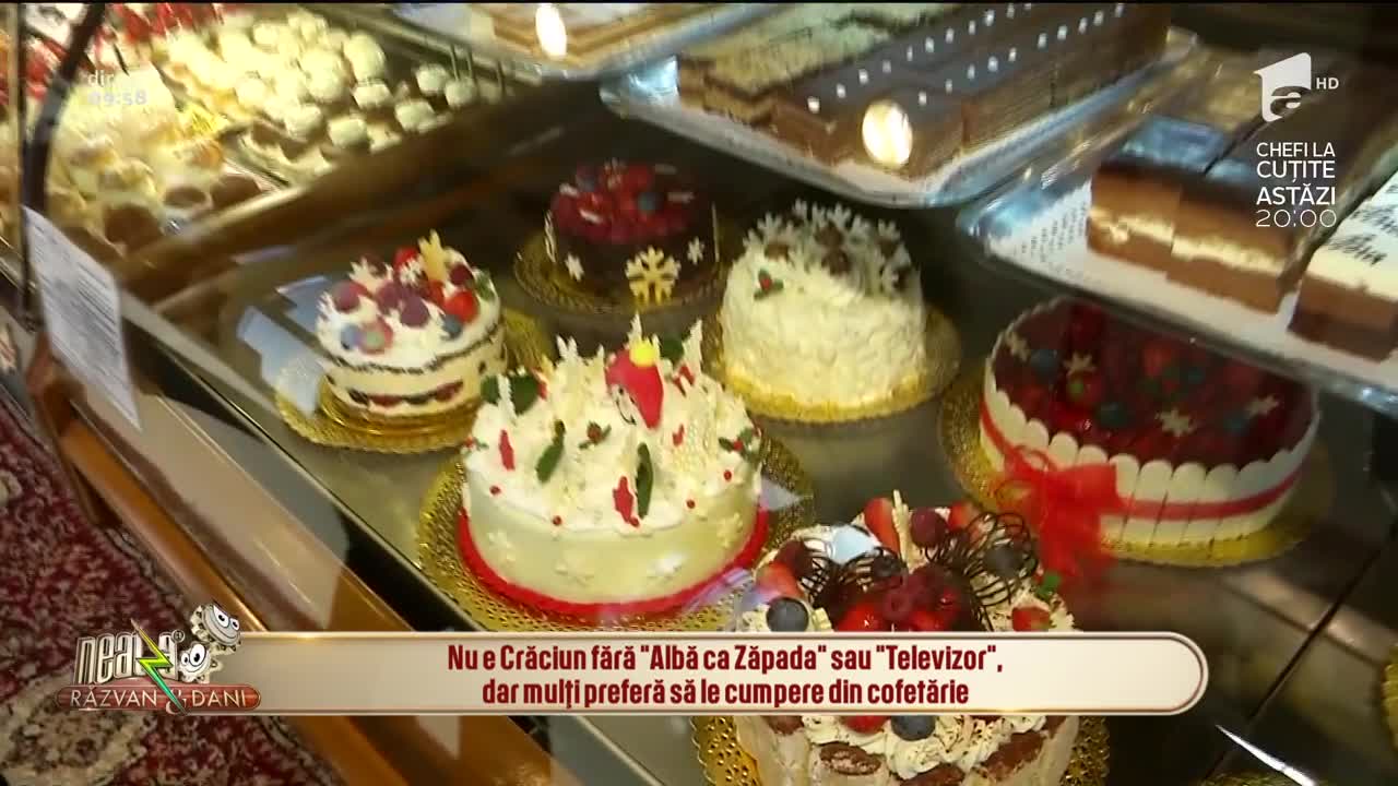 Neatza cu Răzvan şi Dani. Care sunt cele mai căutate prăjituri de Crăciun