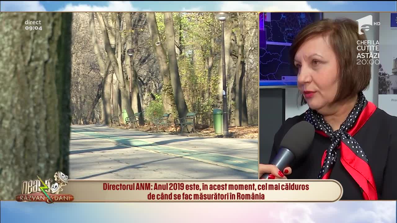 Neatza cu Răzvan şi Dani - Prognoza meteo ANM. Cum va fi vremea la final de an și unde va ninge de Crăciun și Revelion