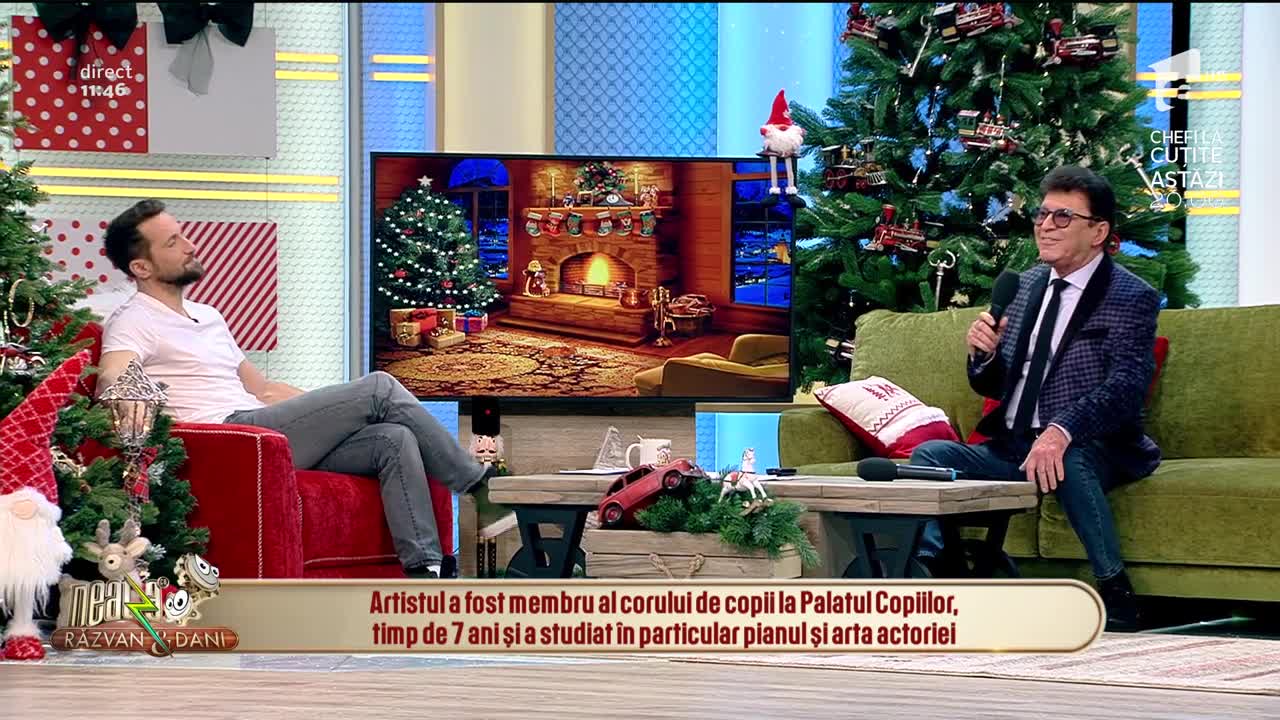 Neatza cu Răzvan şi Dani. Planul lui Gabriel Dorobanțu de sărbători: Voi c&acirc;nta și mă voi &icirc;nt&acirc;lni cu cei dragi