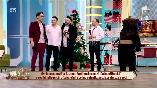 Ovi și The Cazanoi Brothers, cu urșii la Neatza cu Răzvan şi Dani: Am avut curajul să aduc &icirc;n muzica pop și elementul etno