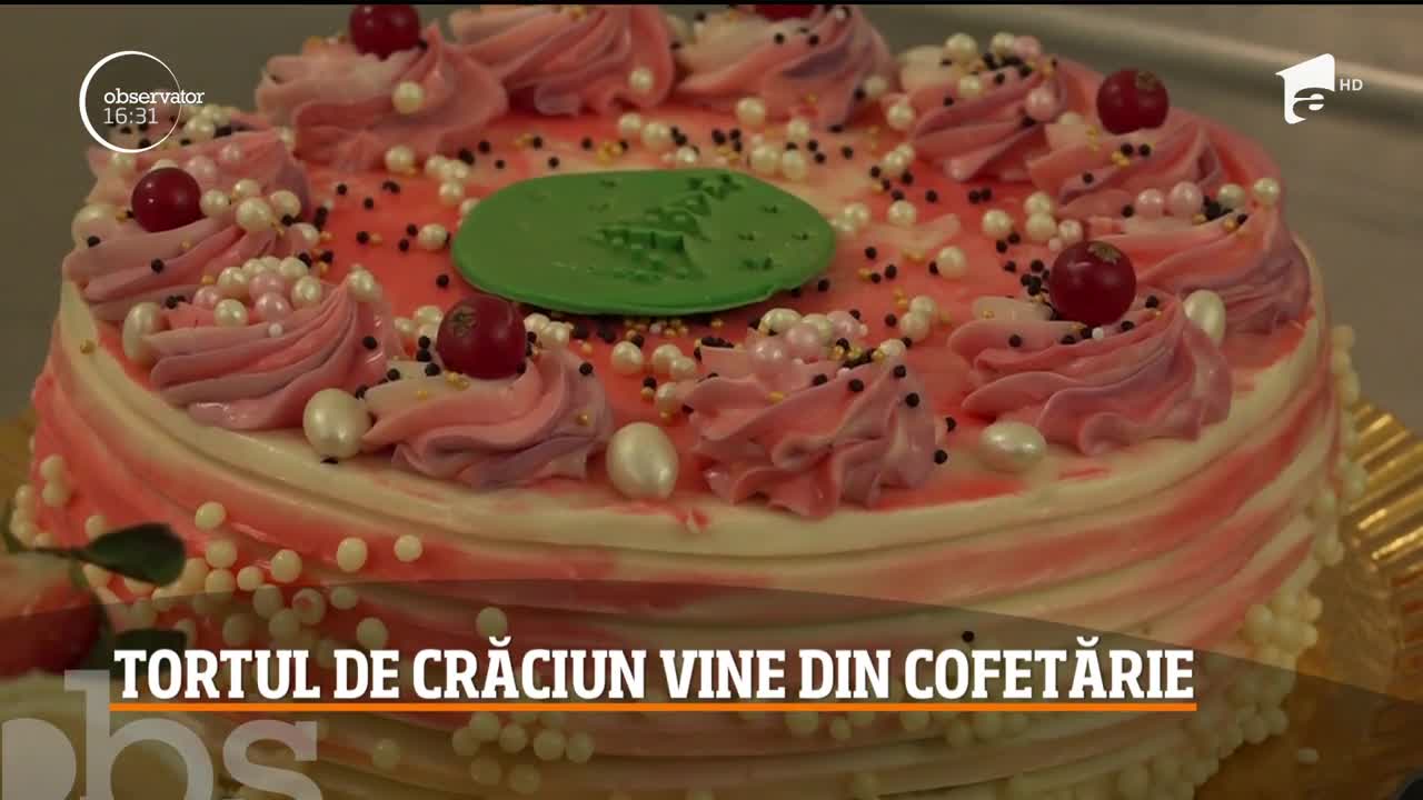 Tortul a devenit nelipsit pe masa de Crăciun, &icirc;nsă nu toată lumea are timp să-l pregătească. Ce torturi şi prăjituri găsiţi &icirc;n cofetării şi la ce preţuri