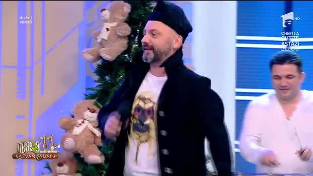 Neatza cu Răzvan şi Dani. Ovi și The Cazanoi Brothers c&acirc;ntă piesa Colundul ursului