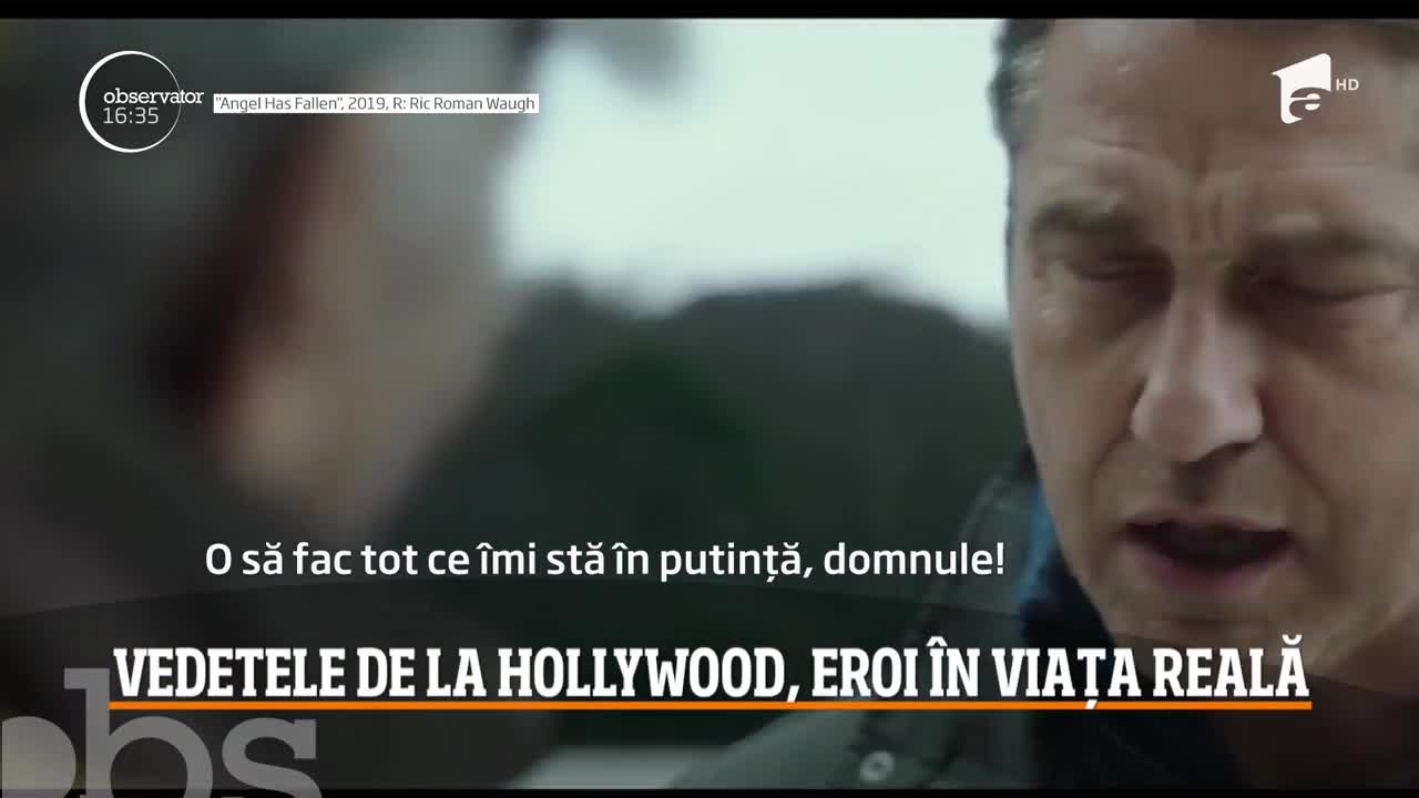 Eroi adevărați la Hollywood: Gerard Butler a salvat un băiat de 14 de ani la &icirc;nec