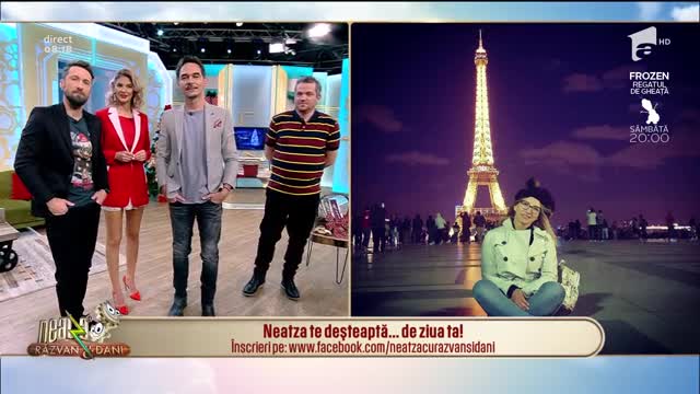 Neatza cu Răzvan și Dani te deşteaptă... de ziua ta! La mulți ani, Aida!