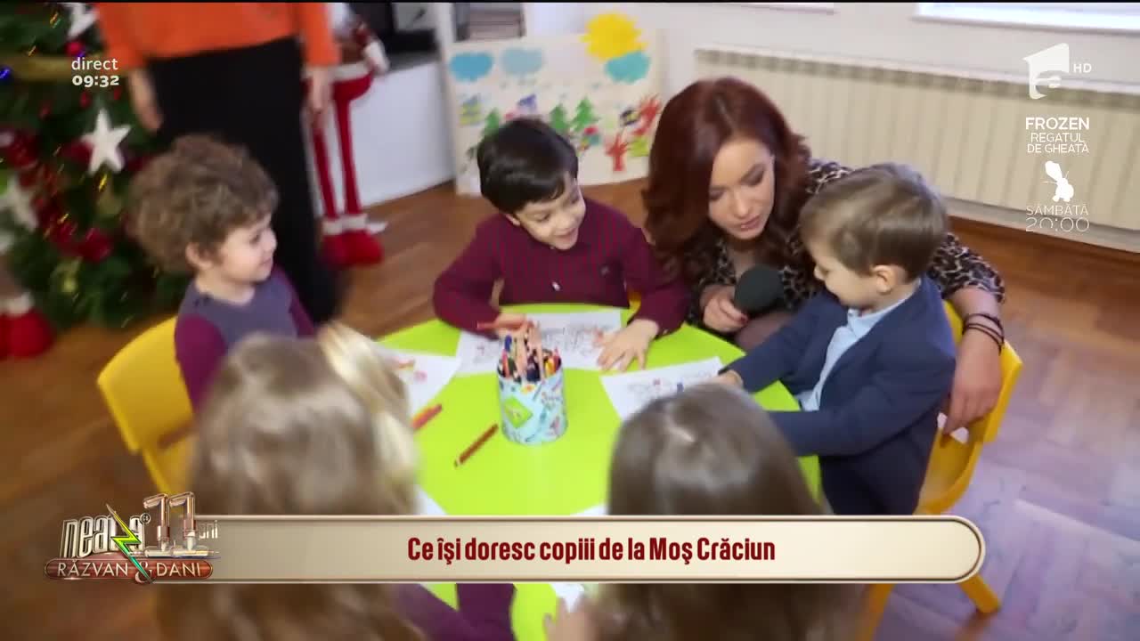 Neatza cu Răzvan și Dani. Ce &icirc;și doresc copiii de la Moș Crăciun
