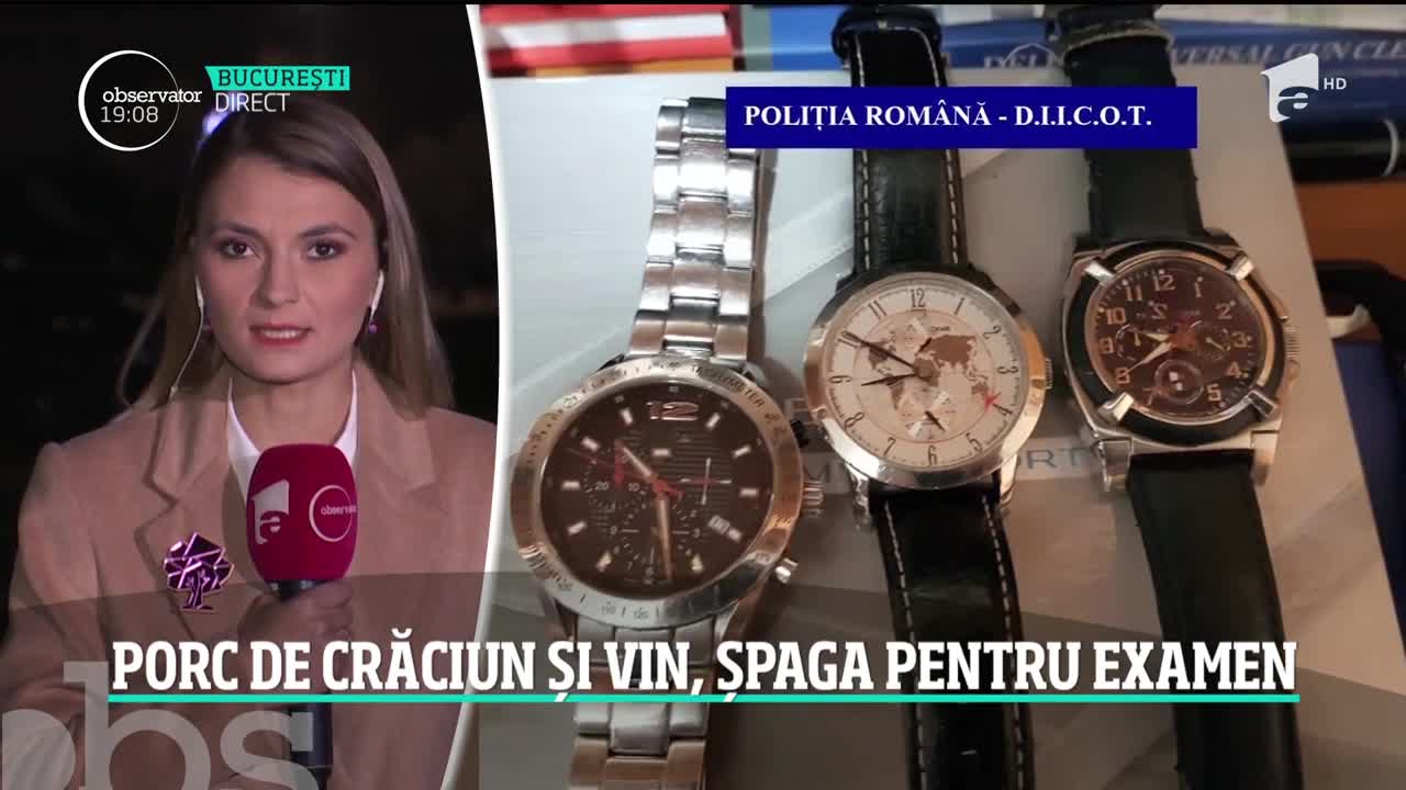 Porc de Crăciun și vin, șpagă pentru examen la Universitatea Spiru Haret